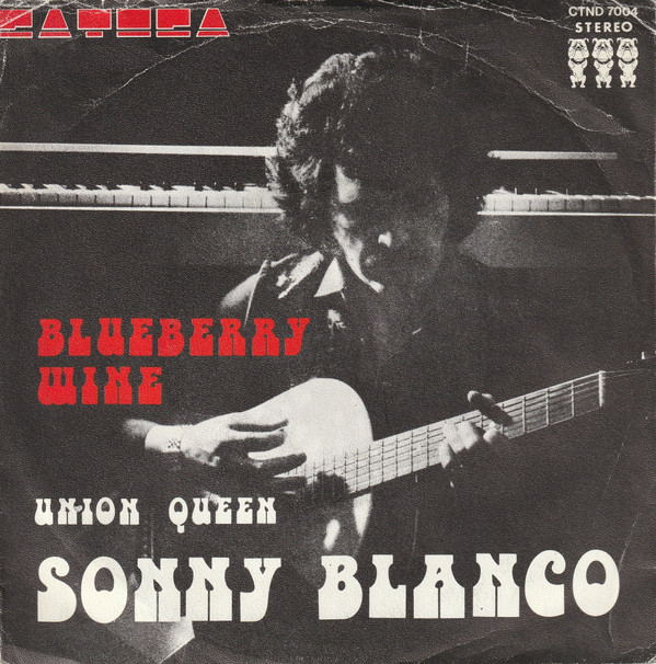 Cover Sonny Blanco - Blueberry Wine (7, Single) Schallplatten Ankauf