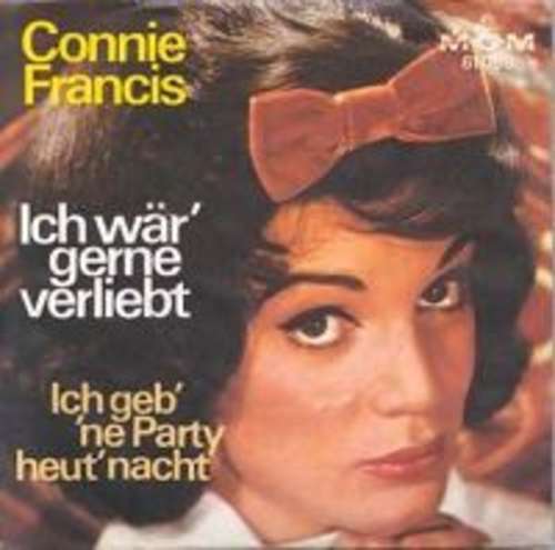 Cover Connie Francis - Ich Wär' Gerne Verliebt (7, Single, Mono) Schallplatten Ankauf