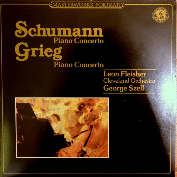 Bild Schumann*, Grieg* - Leon Fleisher, The Cleveland Orchestra, George Szell - Piano Concertos (LP, RE) Schallplatten Ankauf
