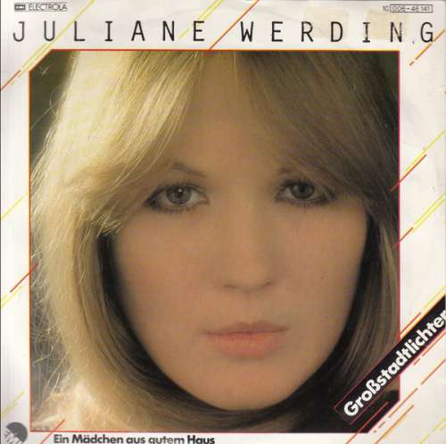Cover Juliane Werding - Großstadtlichter (7, Single) Schallplatten Ankauf
