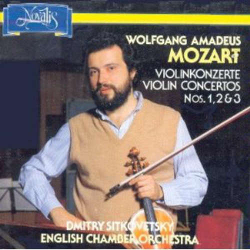 Cover Wolfgang Amadeus Mozart - Dmitry Sitkovetsky, English Chamber Orchestra - Violin Concertos Nos.1, 2 & 3 (LP) Schallplatten Ankauf