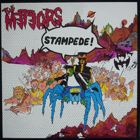 Cover The Meteors (2) - Stampede! (LP, Album) Schallplatten Ankauf