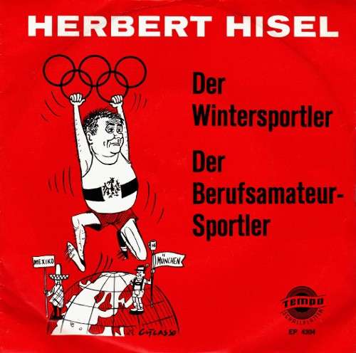 Cover Herbert Hisel - Der Wintersportler / Der Berufsamateur-Sportler (7, EP, Mono) Schallplatten Ankauf