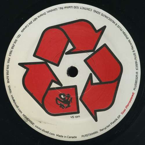 Cover Plastikman - Recycled Plastik EP (12, EP) Schallplatten Ankauf