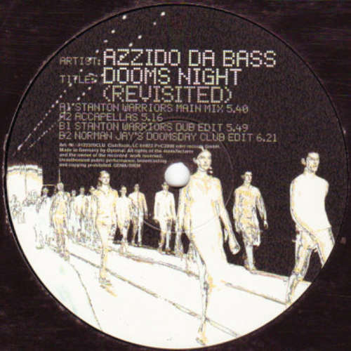 Cover Azzido Da Bass - Dooms Night (Revisited) (12) Schallplatten Ankauf