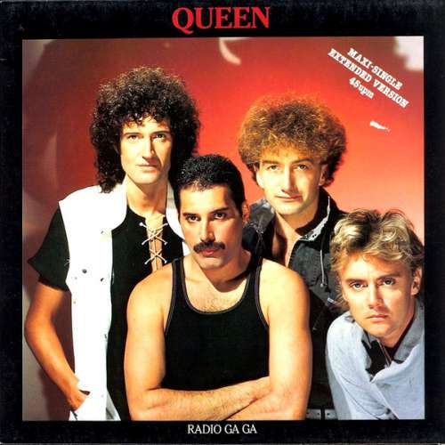 Cover Queen - Radio Ga Ga (12, Maxi) Schallplatten Ankauf