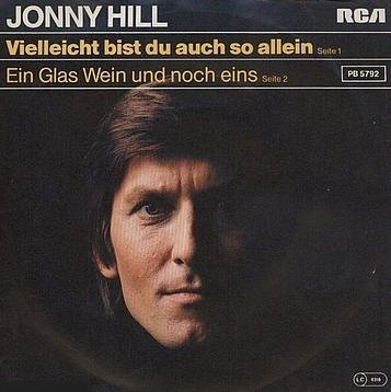 Cover Jonny Hill - Vielleicht Bist Du Auch So Allein (7, Single) Schallplatten Ankauf