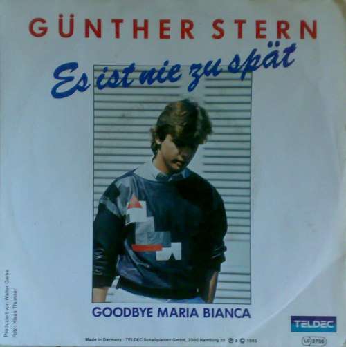 Cover Günther Stern - Es Ist Nie Zu Spät (7, Single) Schallplatten Ankauf