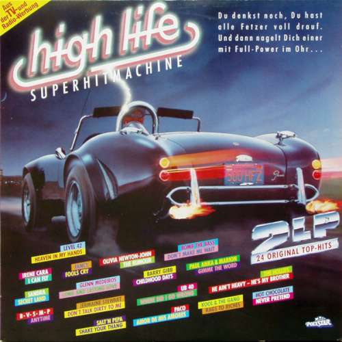 Cover Various - High Life - Superhitmachine (2xLP, Comp) Schallplatten Ankauf