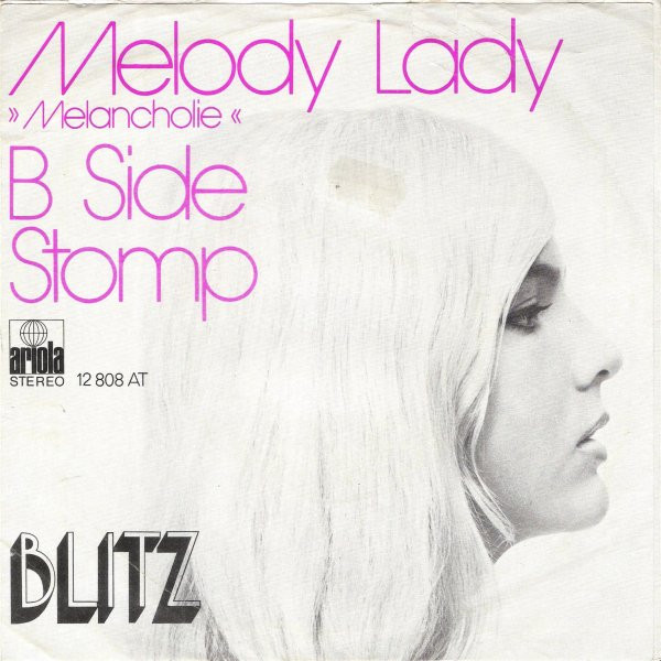 Cover Blitz (27) - Melody Lady Melancholie / B Side Stomp (7, Single) Schallplatten Ankauf