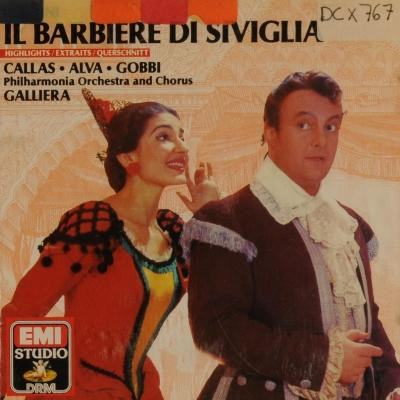 Cover Rossini*, Philharmonia Orchestra, Alceo Galliera - Il Barbiere Di Siviglia. Highlights (CD, Album) Schallplatten Ankauf