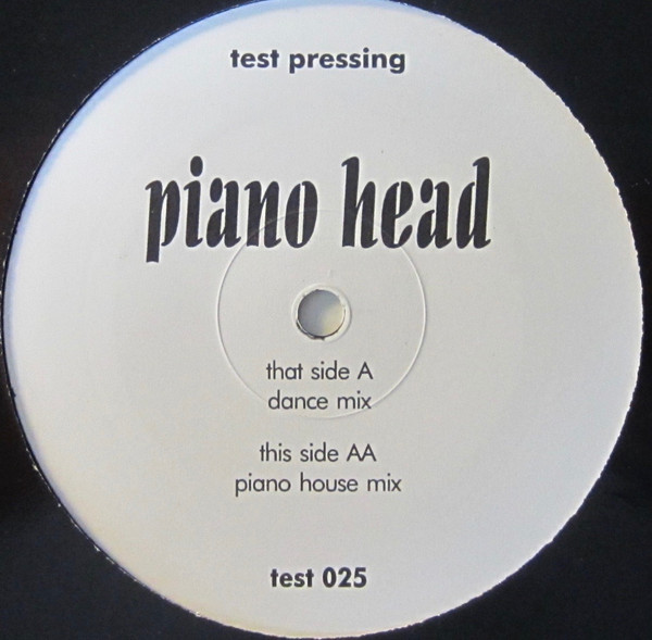 Cover Piano Head - Piano Head (12) Schallplatten Ankauf