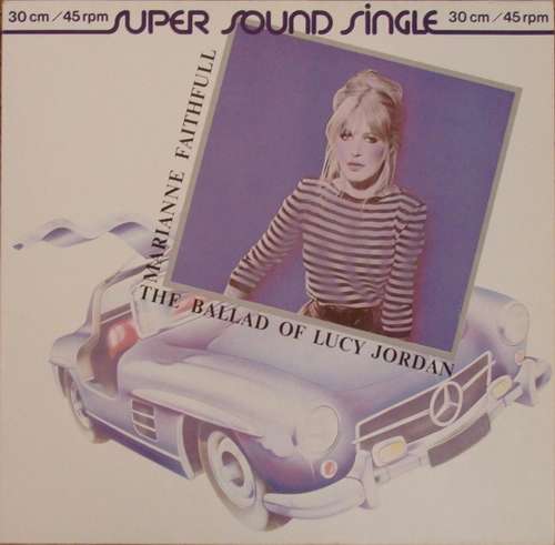 Cover Marianne Faithfull - The Ballad Of Lucy Jordan (12, Single) Schallplatten Ankauf