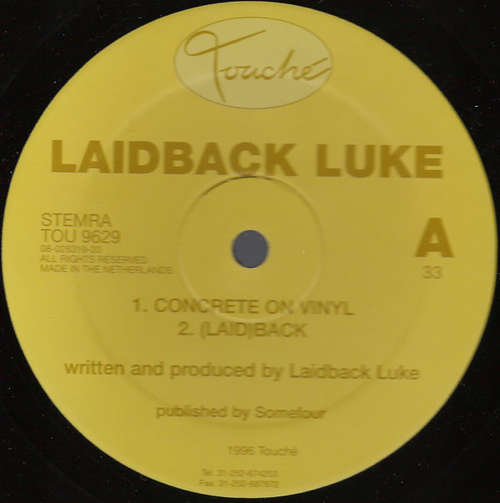 Cover Laidback Luke - Concrete On Vinyl (12) Schallplatten Ankauf