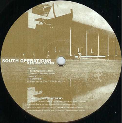 Cover South Operations - Remixed Faces (12) Schallplatten Ankauf