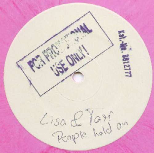 Cover Lisa & Tori - People Hold On (10, S/Sided, Promo, Pin) Schallplatten Ankauf