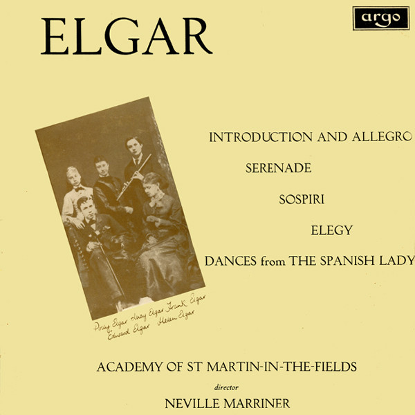 Cover Elgar*, Academy Of St Martin-in-the-Fields*, Neville Marriner* - Introduction And Allegro (LP, Album, RP) Schallplatten Ankauf