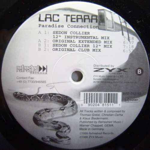 Cover Lac Terra - Paradise Connection (12) Schallplatten Ankauf