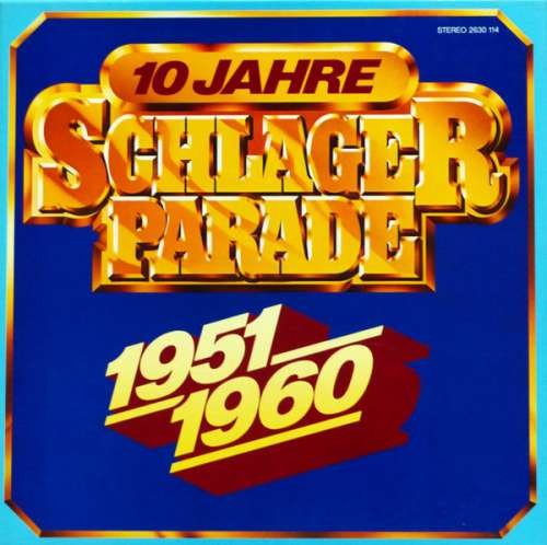 Bild Various - 10 Jahre Schlagerparade 1951-1960 (10xLP, Comp + Box) Schallplatten Ankauf