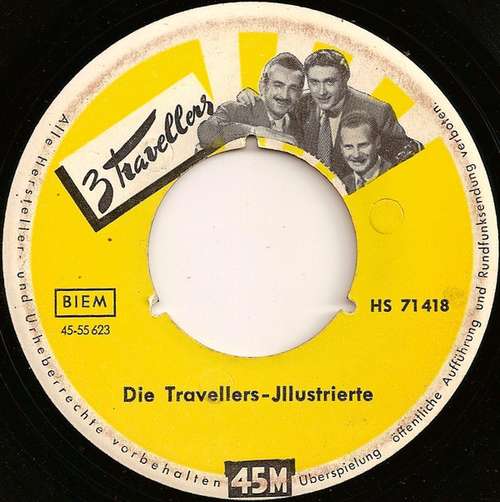 Cover 3 Travellers* - Die Travellers-Illustrierte / 08/15-Cocktail (7, Single, Mono) Schallplatten Ankauf