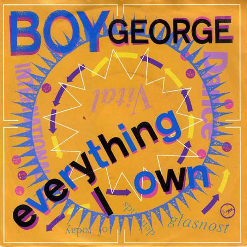 Cover Boy George - Everything I Own (7, Single) Schallplatten Ankauf