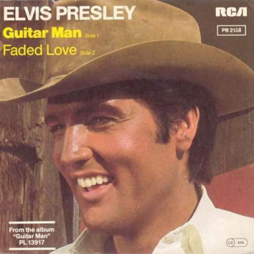 Cover Elvis Presley - Guitar Man (7, Single) Schallplatten Ankauf