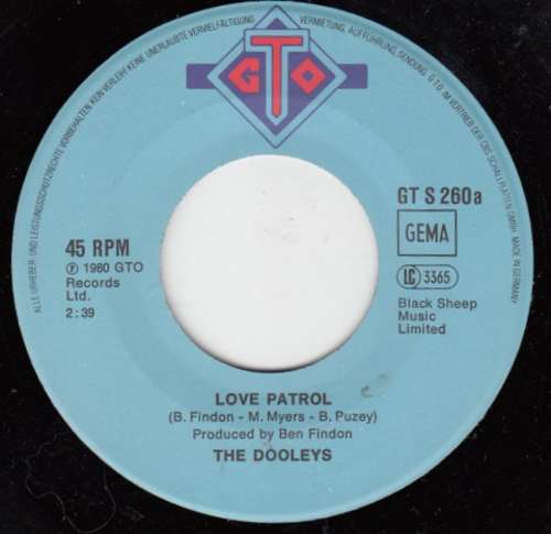 Cover The Dooleys - Love Patrol (7, Single) Schallplatten Ankauf