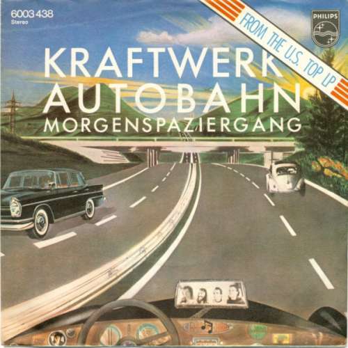 Cover Kraftwerk - Autobahn (7, Single) Schallplatten Ankauf