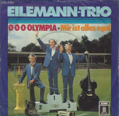 Cover Eilemann-Trio - O-O-O-Olympia (7, Single) Schallplatten Ankauf
