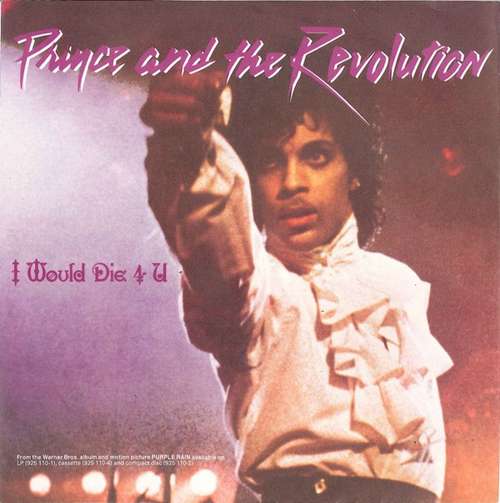 Cover Prince And The Revolution - I Would Die 4 U (7, Single) Schallplatten Ankauf