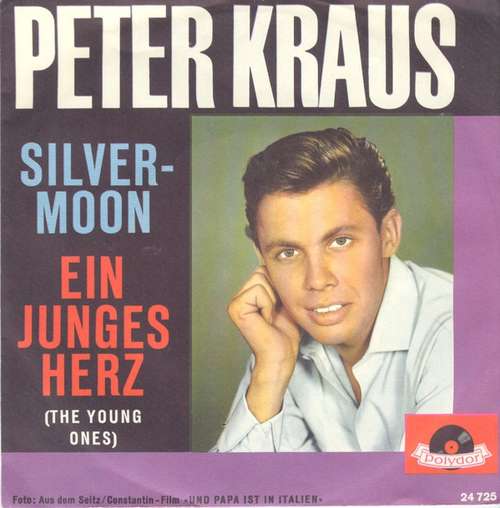 Cover Peter Kraus - Silvermoon (7, Single, Mono) Schallplatten Ankauf