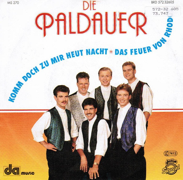 Cover Die Paldauer - Komm Doch Zu Mir Heut' Nacht (7, Single) Schallplatten Ankauf
