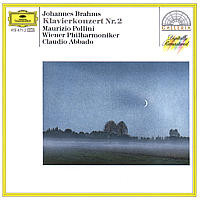 Cover Johannes Brahms - Maurizio Pollini - Claudio Abbado - Wiener Philharmoniker - Klavierkonzert Nr. 2 B-dur Op. 83 (LP, RM) Schallplatten Ankauf