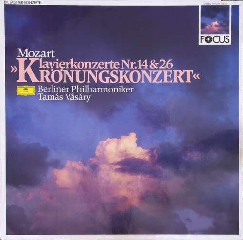 Cover Mozart* • Berliner Philharmoniker • Tamás Vásáry - Klavierkonzerte Nr. 14 & 26 »Krönungskonzert« (LP, Album, RE) Schallplatten Ankauf
