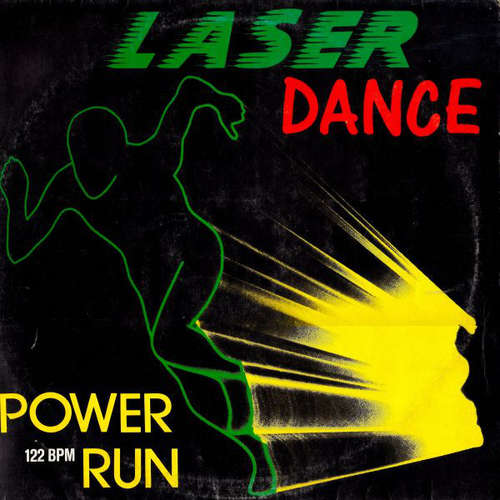 Cover Laser Dance* - Power Run (12) Schallplatten Ankauf