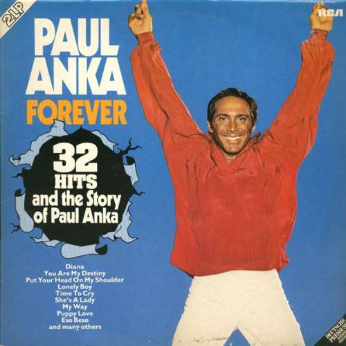 Cover Paul Anka - Forever (32 Hits And The Story Of Paul Anka) (2xLP, Comp) Schallplatten Ankauf