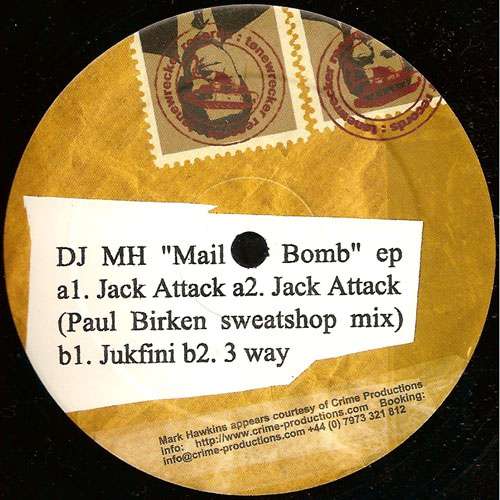 Cover DJ M.H. - Mail + Bomb EP (12, EP) Schallplatten Ankauf