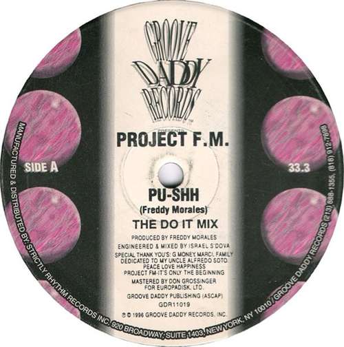 Cover Project FM - Pu-shh (12) Schallplatten Ankauf