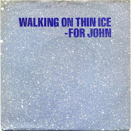 Cover Yoko Ono - Walking On Thin Ice (7, Single) Schallplatten Ankauf