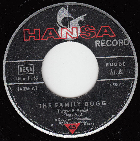 Cover The Family Dogg* - A Way Of Life (7, Single) Schallplatten Ankauf