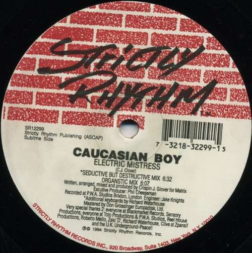 Cover Caucasian Boy - Electric Mistress / Goin' Clear (12) Schallplatten Ankauf