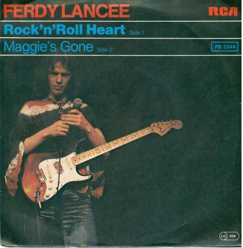 Cover Ferdy Lancee* - Rock 'N' Roll Heart (7, Single) Schallplatten Ankauf