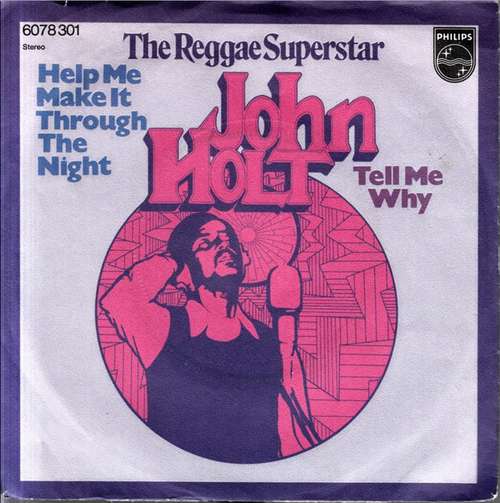 Cover John Holt - Help Me Make It Through The Night (7, Single) Schallplatten Ankauf