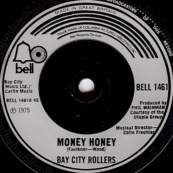 Cover Bay City Rollers - Money Honey (7, Single, RP, Inj) Schallplatten Ankauf