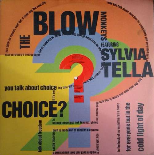 Cover The Blow Monkeys - Choice? (12, Maxi) Schallplatten Ankauf