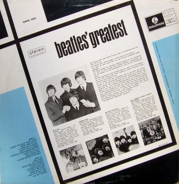 Cover The Beatles - Beatles' Greatest (LP, Comp) Schallplatten Ankauf