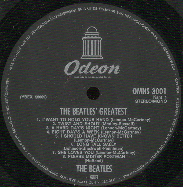 Cover The Beatles - Beatles' Greatest (LP, Comp) Schallplatten Ankauf