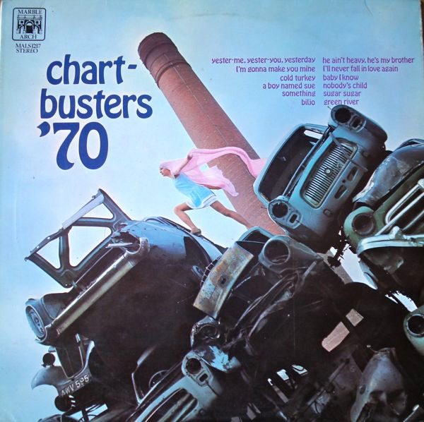 Cover Unknown Artist - Chartbusters '70 (LP) Schallplatten Ankauf