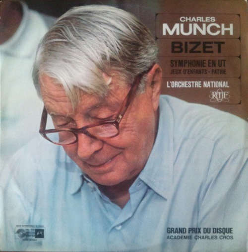 Cover L'Orchestre National O.R.T.F.* Conducted By Charles Munch / Bizet* - Symphonie En Ut Majeur / Jeux D'Enfants / Patrie (LP) Schallplatten Ankauf