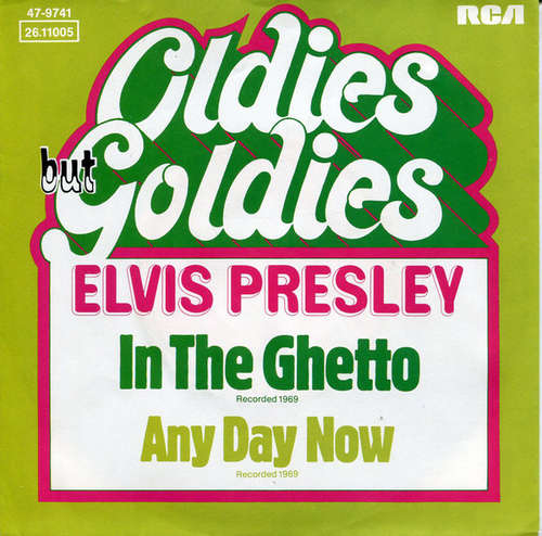 Cover Elvis Presley - In The Ghetto (7, Single, RE) Schallplatten Ankauf